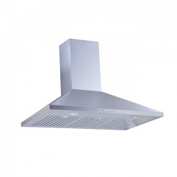 Davoline Chester 60 Inox Απορροφητήρας Τζάκι 60cm με μοτέρ inverter A+, 760 m3